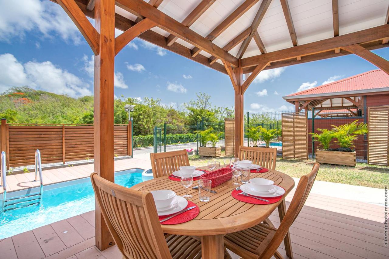 Bungalow Pom 1, Piscine, A 5 Min Des Plages Le Vauclin Kültér fotó