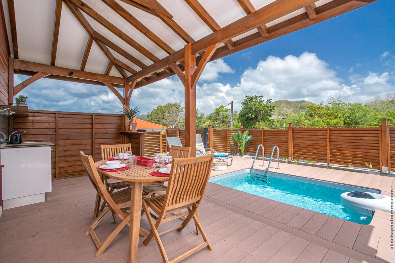 Bungalow Pom 1, Piscine, A 5 Min Des Plages Le Vauclin Kültér fotó